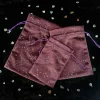 New Dropped Velvet Bag Taro Tablecloth Bag Nordic Starry Sky Card Drawstring Bag North American Jewelry Bundle Pocket (7)