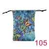 New card storage bag, double-sided color printed velvet bag, tarot crystal accessory drawstring bag, gift small bag】 (11)