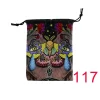 New card storage bag, double-sided color printed velvet bag, tarot crystal accessory drawstring bag, gift small bag】 (14)