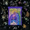 New card storage bag, double-sided color printed velvet bag, tarot crystal accessory drawstring bag, gift small bag】 (17)