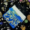 New card storage bag, double-sided color printed velvet bag, tarot crystal accessory drawstring bag, gift small bag】 (19)