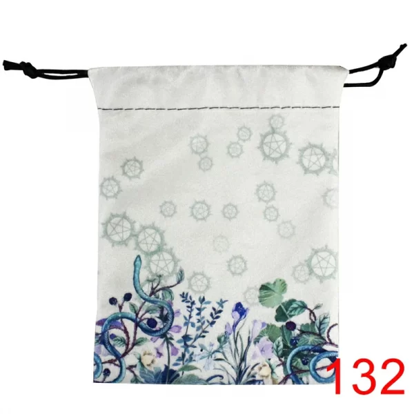 New composite velvet bag bundle pocket Christmas and Halloween gift crystal small item storage gift bag (11)