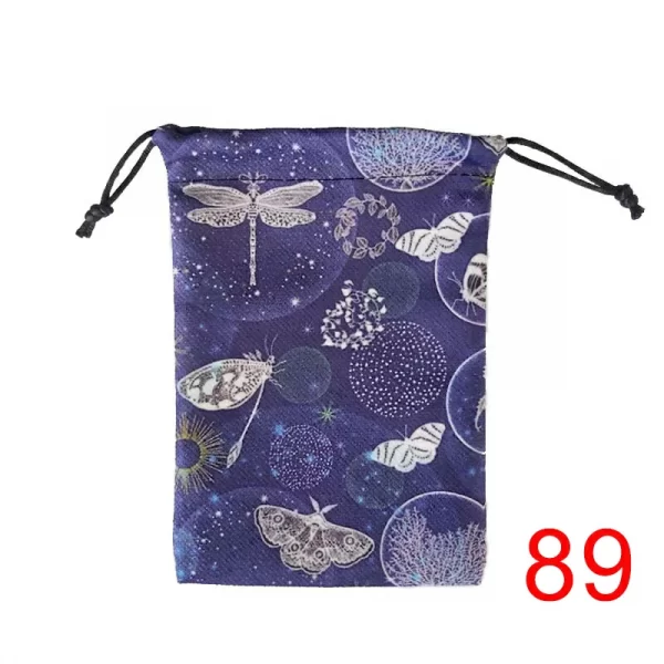 New composite velvet bag bundle pocket Christmas and Halloween gift crystal small item storage gift bag (13)