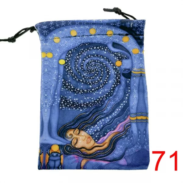 New composite velvet bag bundle pocket Christmas and Halloween gift crystal small item storage gift bag (2)