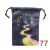 New composite velvet bag bundle pocket Christmas and Halloween gift crystal small item storage gift bag (23)