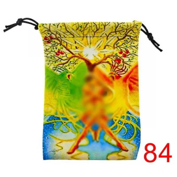 New composite velvet bag bundle pocket Christmas and Halloween gift crystal small item storage gift bag (28)