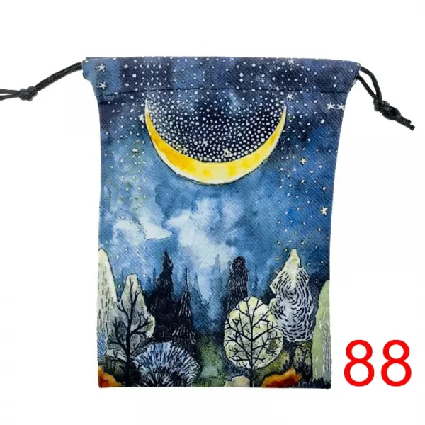 New composite velvet bag bundle pocket Christmas and Halloween gift crystal small item storage gift bag (7)