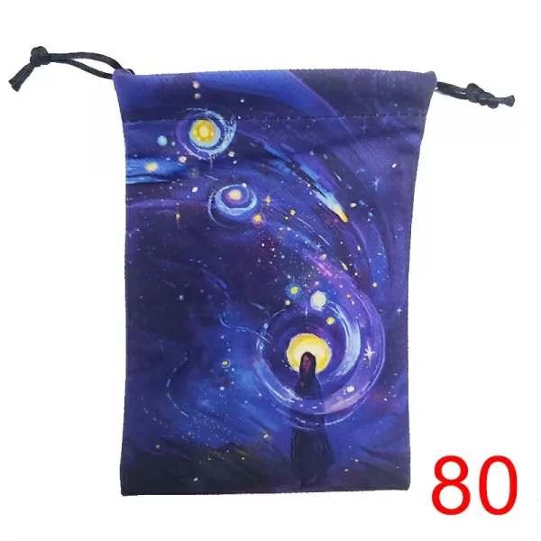 New composite velvet bag bundle pocket Christmas and Halloween gift crystal small item storage gift bag (9)