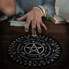 New pentagram rubber pad, alphanumeric ceremonial pad, pentagram spiritual swing pad, mouse pad (10)