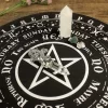 New pentagram rubber pad, alphanumeric ceremonial pad, pentagram spiritual swing pad, mouse pad (2)