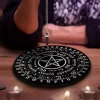 New pentagram rubber pad, alphanumeric ceremonial pad, pentagram spiritual swing pad, mouse pad (4)
