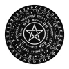 New pentagram rubber pad, alphanumeric ceremonial pad, pentagram spiritual swing pad, mouse pad (5)