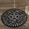 New pentagram rubber pad, alphanumeric ceremonial pad, pentagram spiritual swing pad, mouse pad (9)