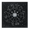 Starry Sky Tarot Twelve Constellations Oracle Card Tablecloth Tarot Cloth Props Velvet Tarot Tablecloth (16)