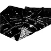 Starry Sky Tarot Twelve Constellations Oracle Card Tablecloth Tarot Cloth Props Velvet Tarot Tablecloth (2)
