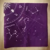 Starry Sky Tarot Twelve Constellations Oracle Card Tablecloth Tarot Cloth Props Velvet Tarot Tablecloth (8)