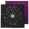 Starry Sky Tarot Twelve Constellations Oracle Card Tablecloth Tarot Cloth Props Velvet Tarot Tablecloth (9)