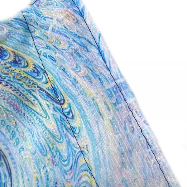 Tarot card bag, color printed velvet bag, gift, crystal stone storage bag (11)