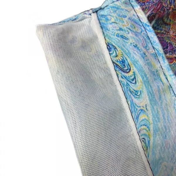 Tarot card bag, color printed velvet bag, gift, crystal stone storage bag (5)