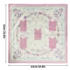 Tarot card tablecloth, pink altar cloth, card velvet tablecloth, reading cloth tarot ritual tablecloth (5)