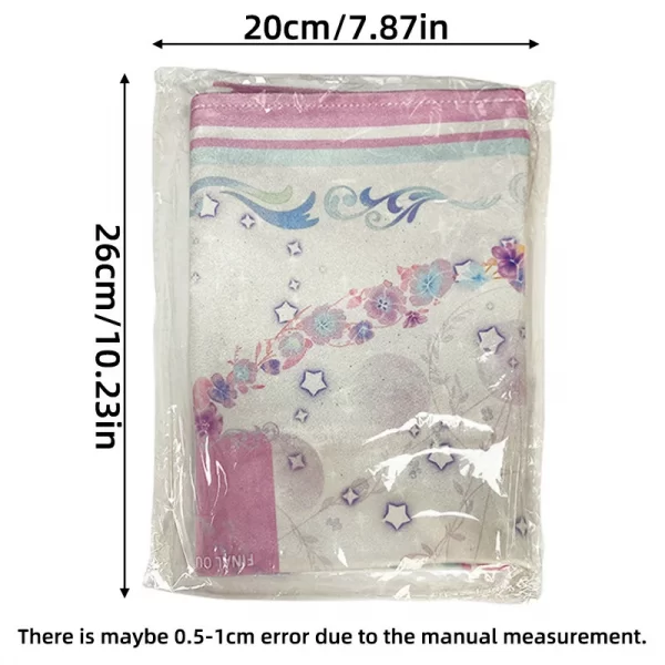 Tarot card tablecloth, pink altar cloth, card velvet tablecloth, reading cloth tarot ritual tablecloth (9)