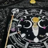 Thick Velvet Pagan Altar Cloth Tarot Oracle Card Tablecloth 50 50 Meditation Ceremony Altar Cloth (6)