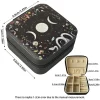 Three phase Moon Crystal Storage Box Dice Coin Color Printing PU Box Ring Necklace Jewelry Box Jewelry Box (12)