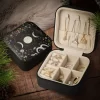 Three phase Moon Crystal Storage Box Dice Coin Color Printing PU Box Ring Necklace Jewelry Box Jewelry Box (2)