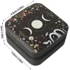 Three phase Moon Crystal Storage Box Dice Coin Color Printing PU Box Ring Necklace Jewelry Box Jewelry Box (4)