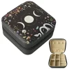 Three phase Moon Crystal Storage Box Dice Coin Color Printing PU Box Ring Necklace Jewelry Box Jewelry Box (5)