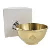 Three phase Moon Five pointed Star Aromatherapy Copper Bowl Energy Ceremony Candlestick Brass Bowl Meditation Surrounding Crystal Stone Decorative Bowl (14)