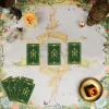 Velvet Tarot Card Tablecloth Serpentine Tablecloth Colorful Velvet Tablecloth Past Present Future Card Interpretation Ceremony Cloth (11)