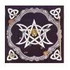 Vika Purple Tablecloth Tarot Tablecloth Pentagram Altar Cloth Tarot Card Tablecloth Clearance Talob (3)