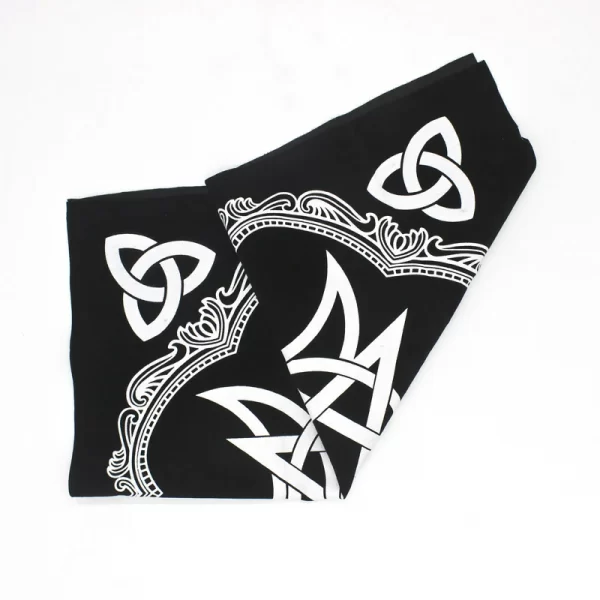 Vika Purple Tablecloth Tarot Tablecloth Pentagram Altar Cloth Tarot Card Tablecloth Clearance Talob (5)