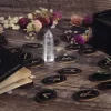 Wooden Witch Runes Set with Instruction Manual and Cloth Bag - 25PCS (8)