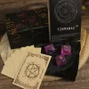 rune letter dice, eight sided dice, Viking rune dice, multi-faceted dice, resin rune dice, including instruction manual (8)