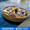 Furniture rattan floating tray, fruit platter (14)