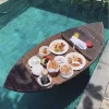 Furniture rattan floating tray, fruit platter (16)
