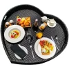 Furniture rattan floating tray, fruit platter (2)