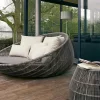 Nordic Creative Personalized Round Vine Bed (1)
