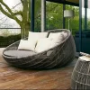 Nordic Creative Personalized Round Vine Bed (3)