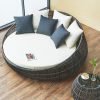 Nordic Creative Personalized Round Vine Bed (7)