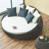 Nordic Creative Personalized Round Vine Bed (7)