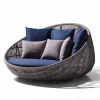 Nordic Creative Personalized Round Vine Bed (8)
