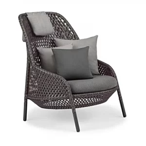 Nordic Outdoor Leisure Sofa Outdoor Vine Sofa Sunshine Furniture Simple Vine Chair Sofa Villa Living Room