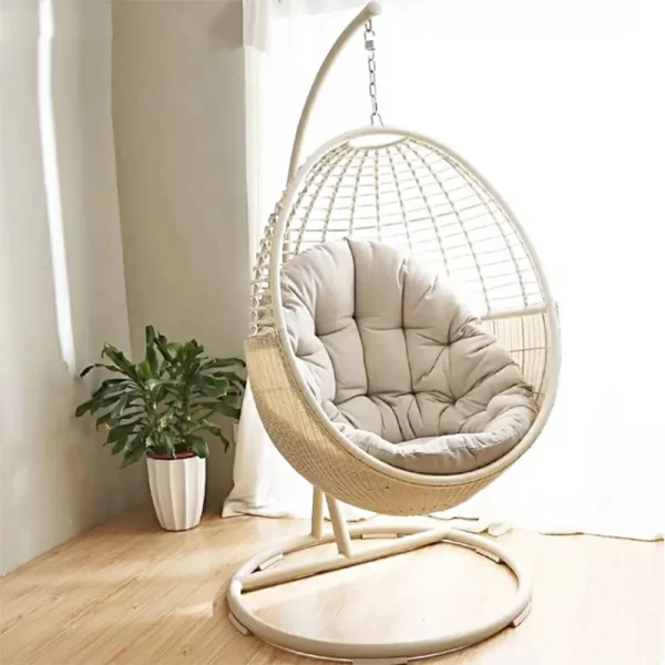Outdoor Hanging Basket Combination Vine Chair Swing (13)