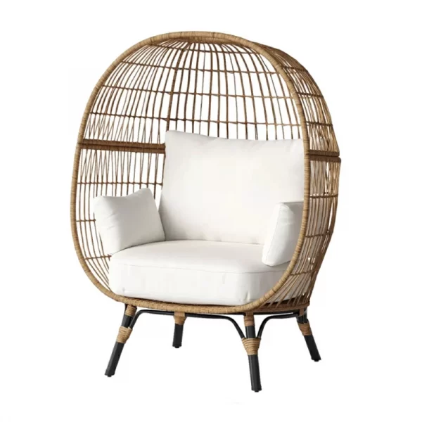 Outdoor Hanging Basket Combination Vine Chair Swing (14)