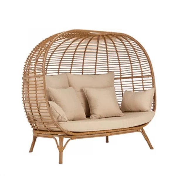 Outdoor Hanging Basket Combination Vine Chair Swing (16)