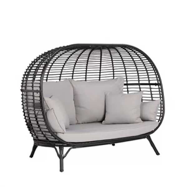 Outdoor Hanging Basket Combination Vine Chair Swing (17)