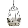 Outdoor Hanging Basket Combination Vine Chair Swing (2)